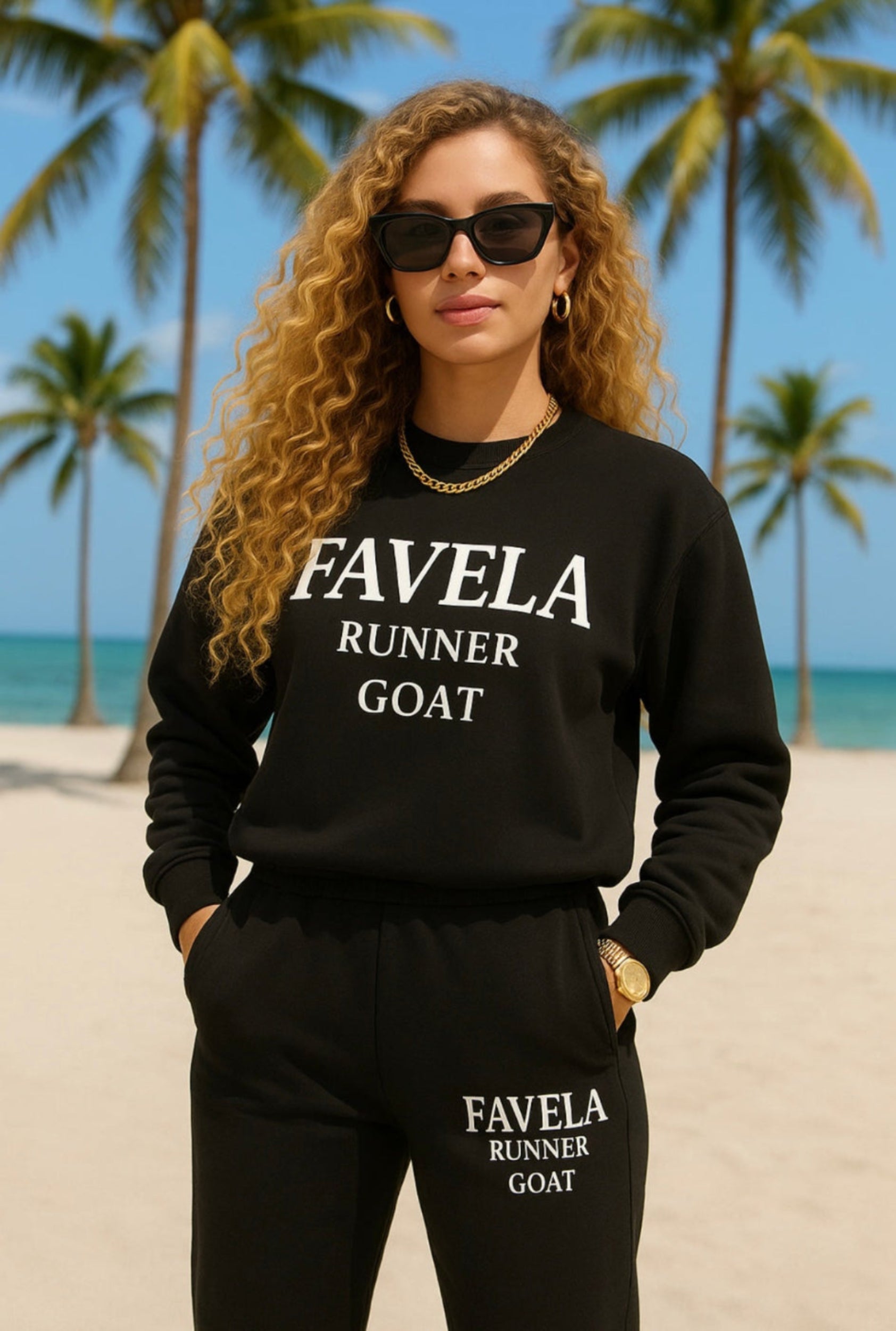 Favela Runner Goat 2-set