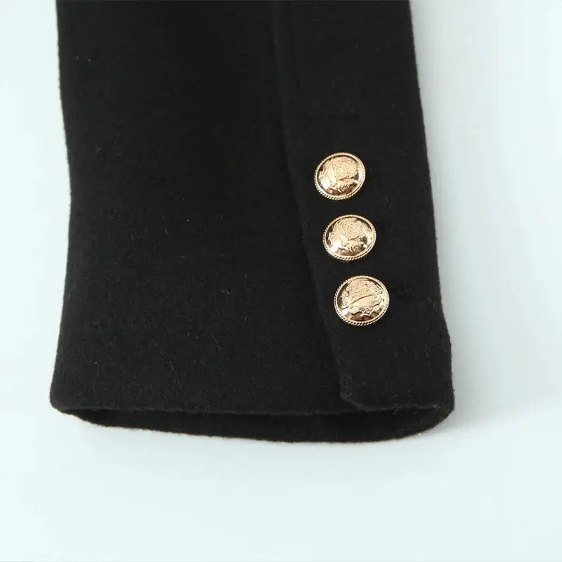 Black Trench Coat Favela Runner