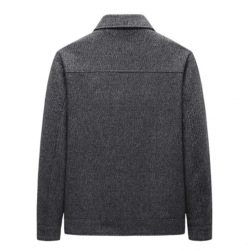 Business Woolen Slim Fit Jacket Favela Runner