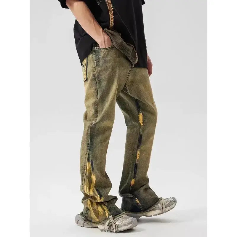 Retro Flared Jeans Favela Runner