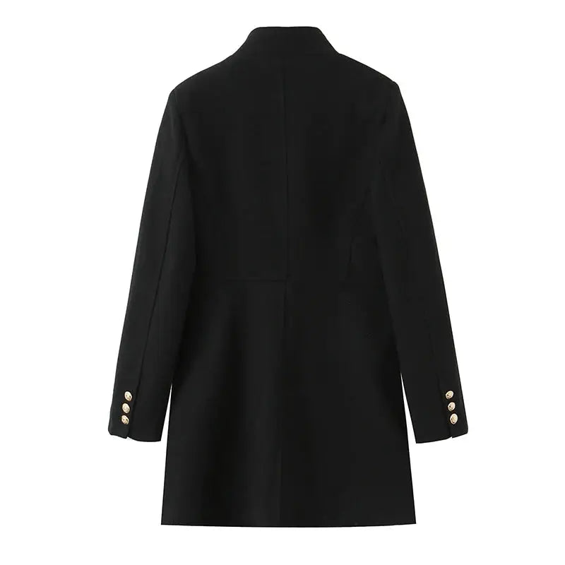 Black Trench Coat Favela Runner