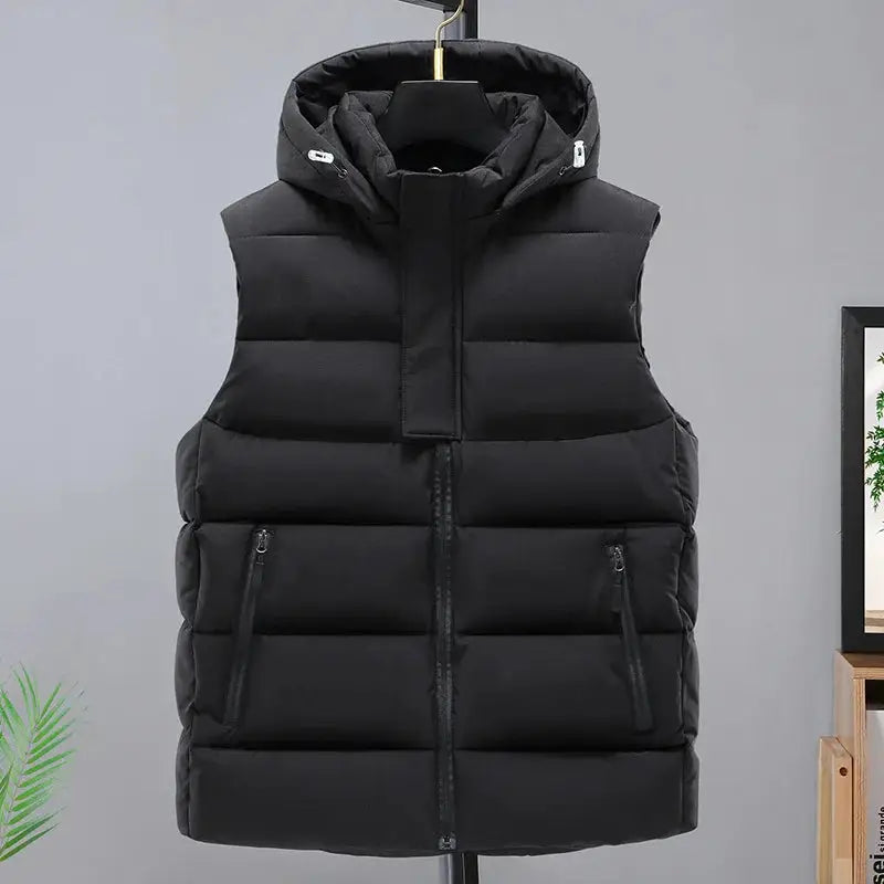 Spliced Color Slim Fit Bodywarmer Favela Runner