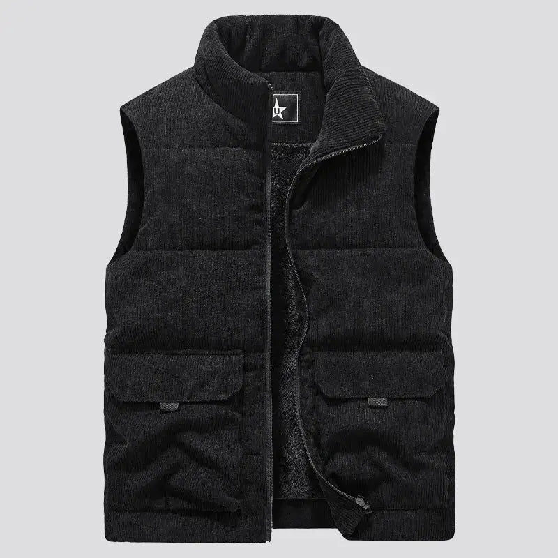 Casual Solid Bodywarmer Favela Runner