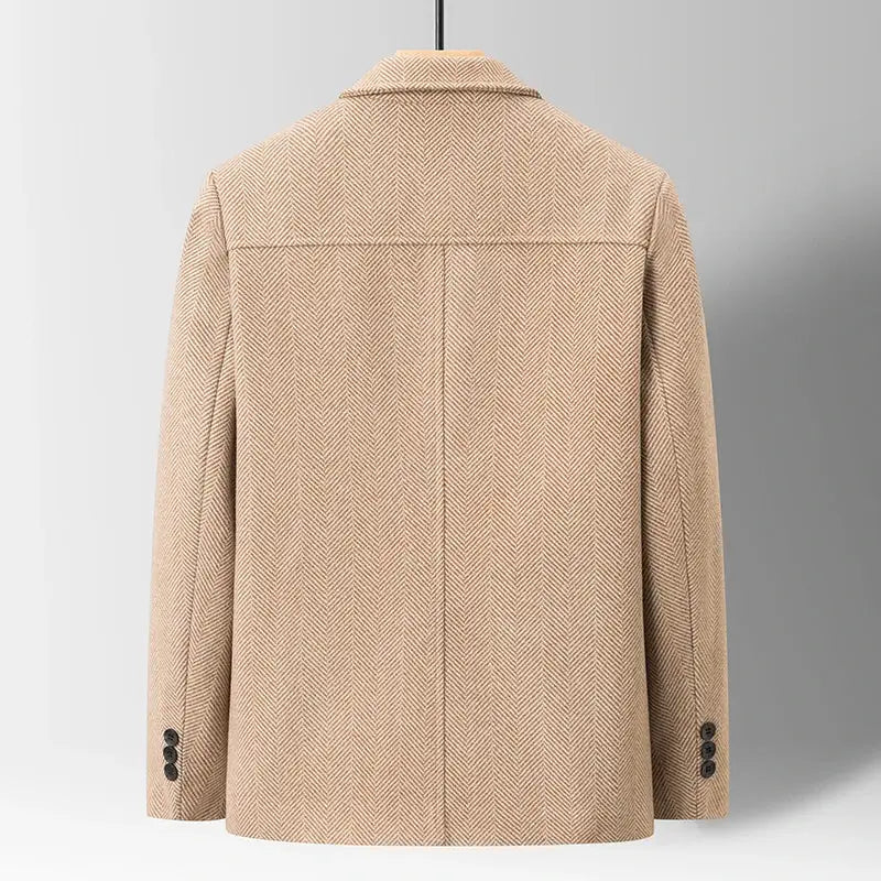 Classic Business Windbreak Coat Favela Runner